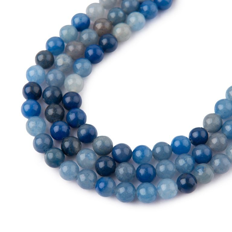 Blue Aventurine A beads 4mm