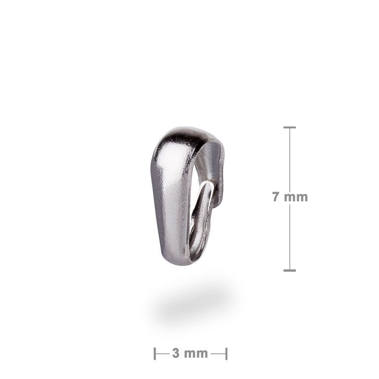 Inel de legătură pentru bijuterii din oțel inoxidabil 316L 7x3mm