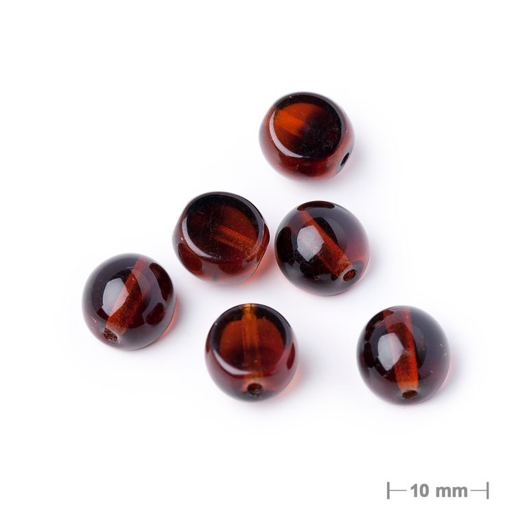 Glass pressed beads No.278