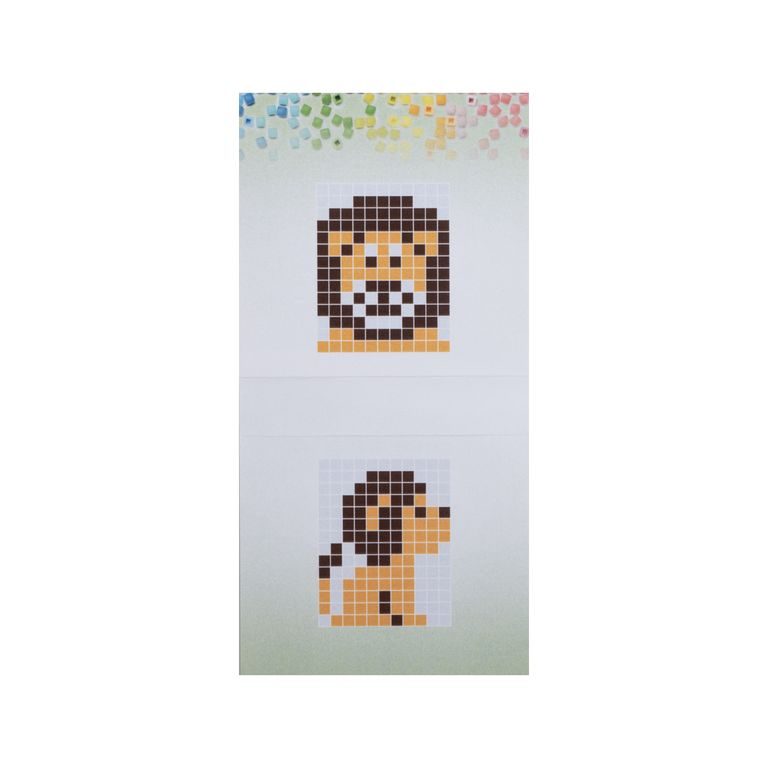 Pixel kľúčenka lev