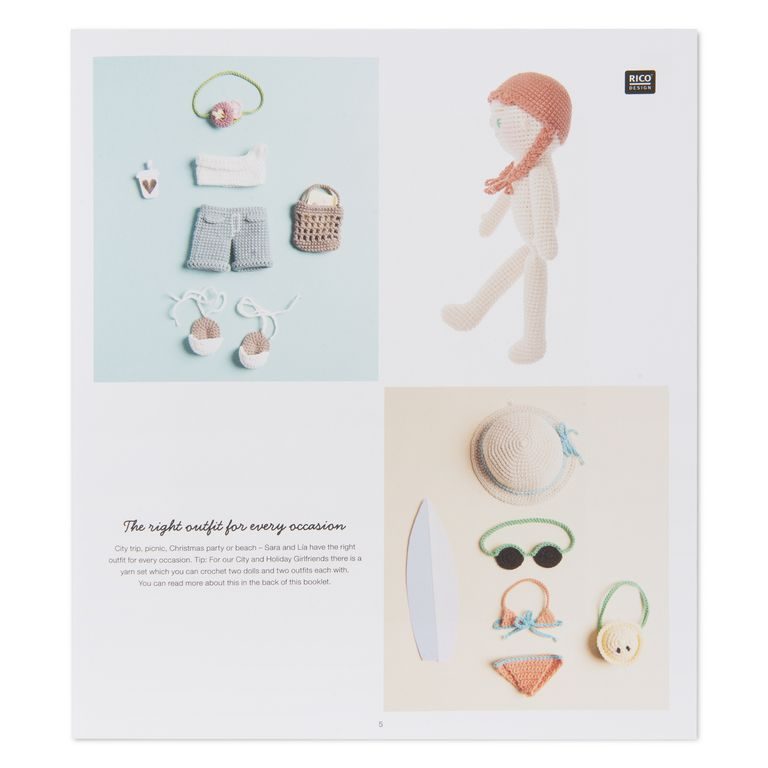 Kniha návodov na háčkovanie Ricorumi Bábiky anglická verzia