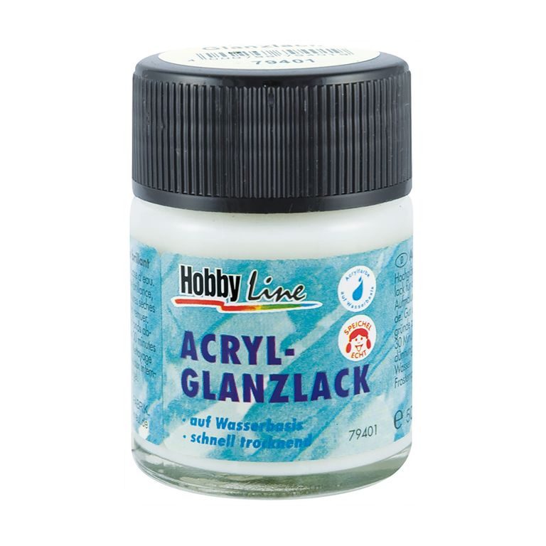 Lac acrilic transparent 50ml lucios