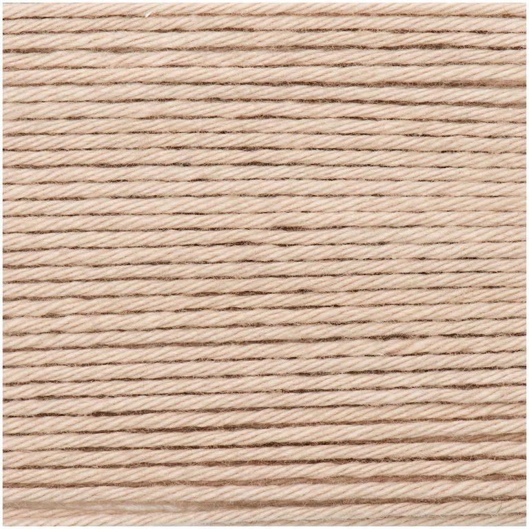 Bavlnená háčkovacia priadza Ricorumi dk odtieň 051 biela káva