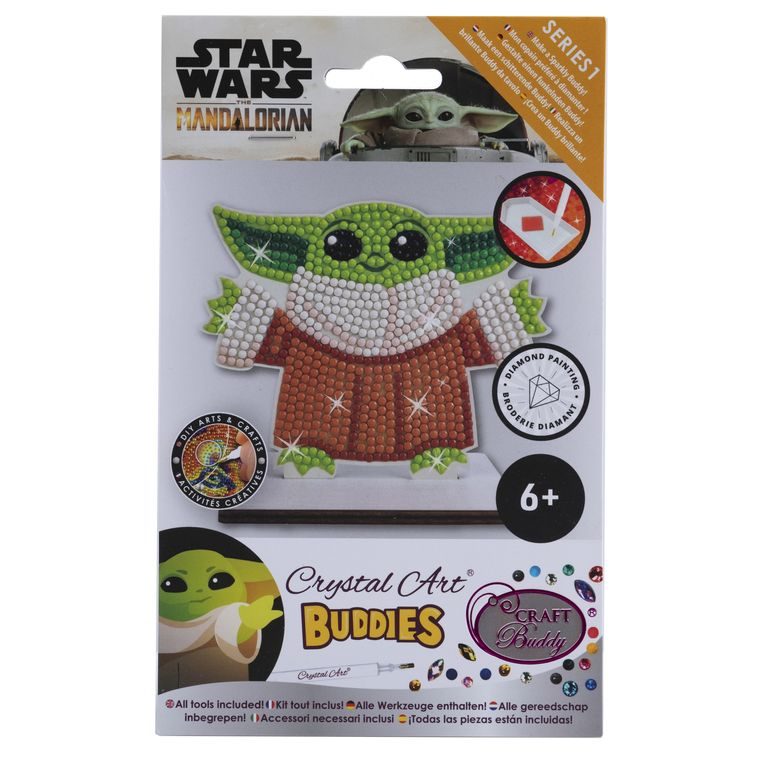 Diamantové maľovanie postava Star Wars Baby Yoda