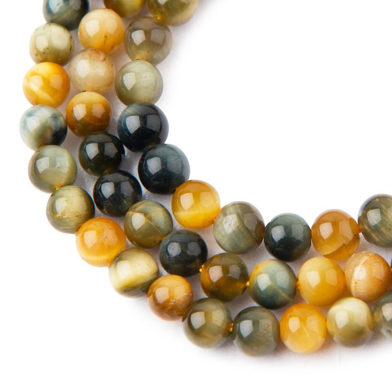 Dreamy Tiger Eye AA beads 8mm