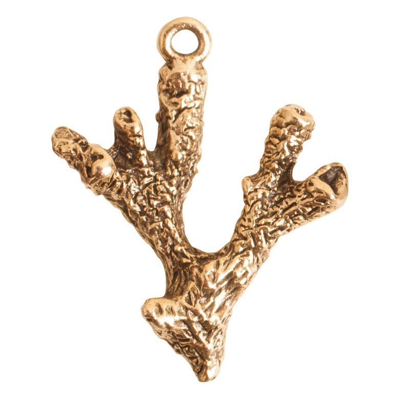 Nunn Design pendant corals 26x21mm gold-plated