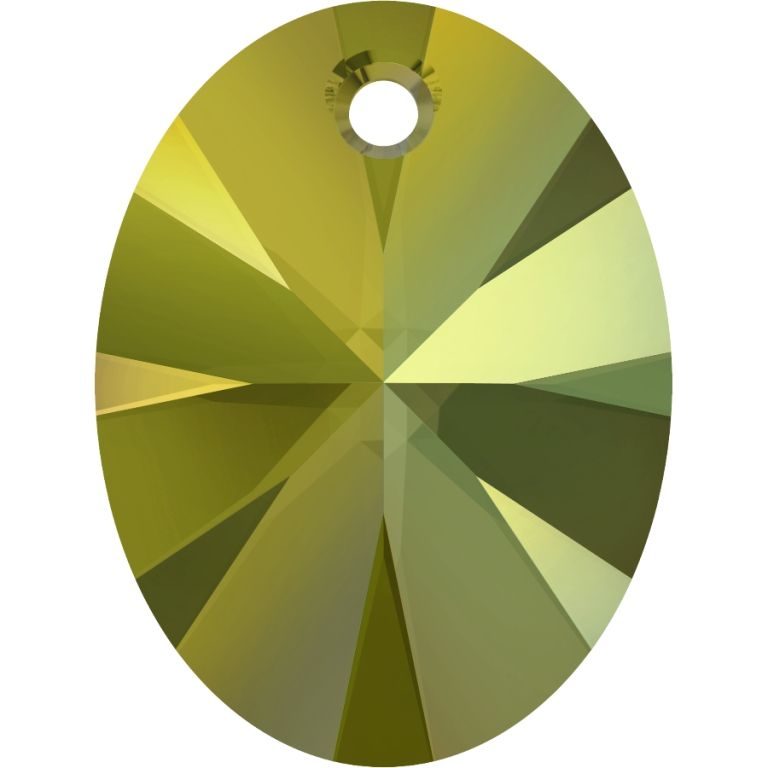 SWAROVSKI 6028 10 mm Crystal Iridescent Green