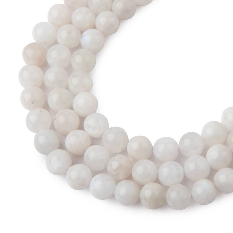 Rainbow Moonstone A beads 6mm