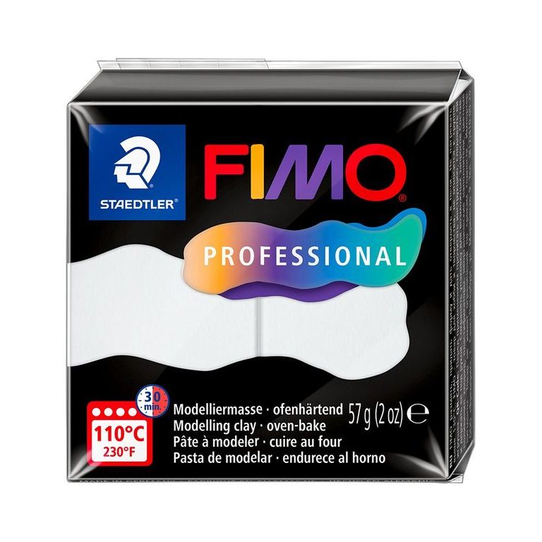 FIMO Professional 85g (8004-0) albă