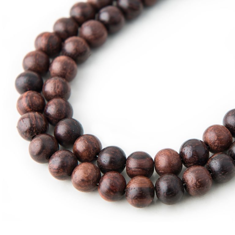 Bead from rosewood 8mm