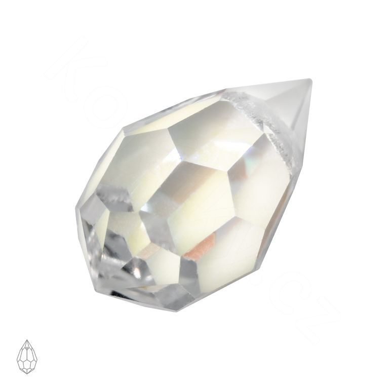 Preciosa MC přívěsek kapka 681 6x10mm Crystal AB