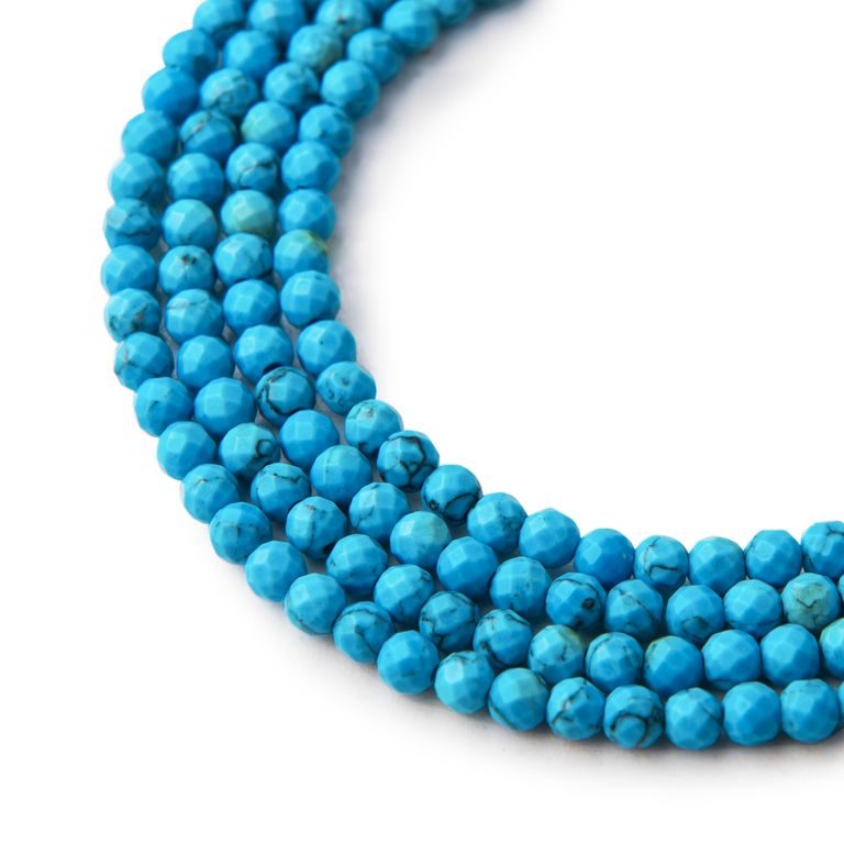 Tyrkenit 4 mm broušený