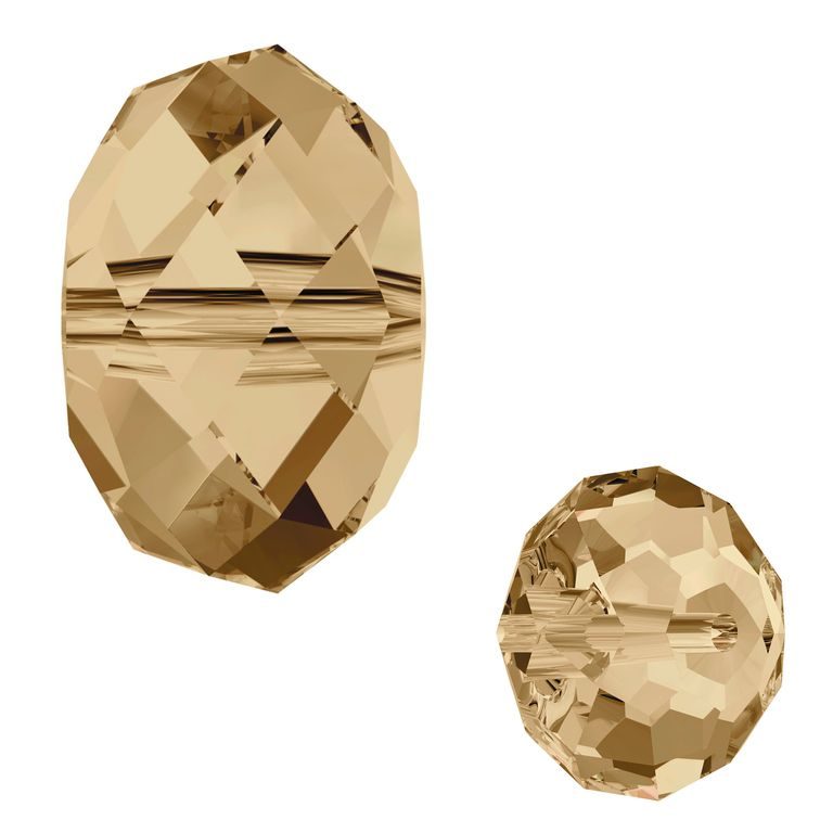 SWAROVSKI 5040 8 mm Crystal Golden Shadow