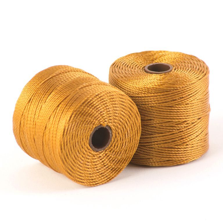 S-lon bead cord brown