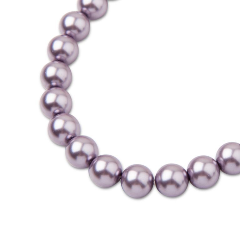 Preciosa kulatá perla MAXIMA 8mm Pearl Effect Lavender