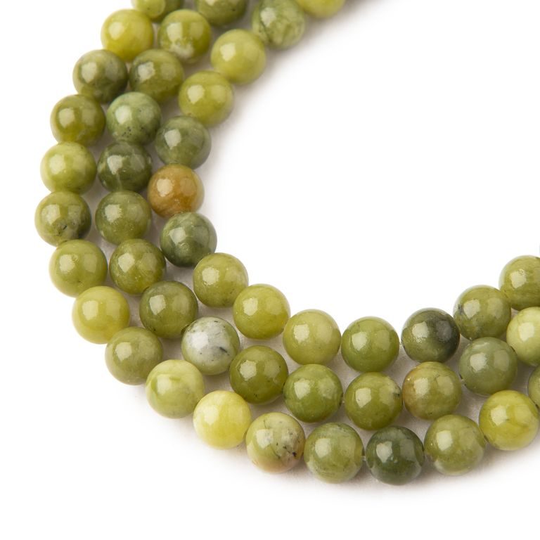Canadian Jade beads 6mm