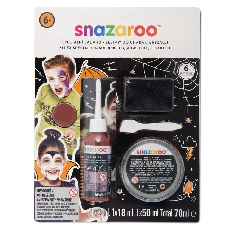 Snazaroo special effects face kit with wax and blood