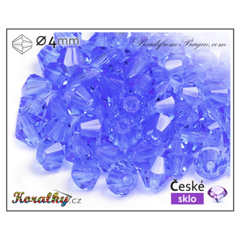 Czech crystal bicone beads 4mm No.69