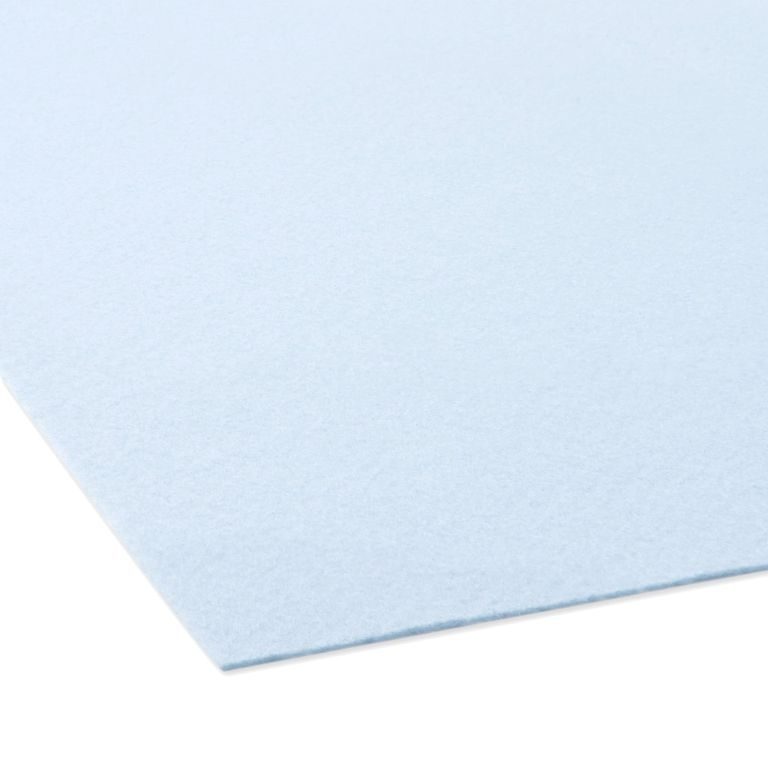 Decorative felt 1mm light blue