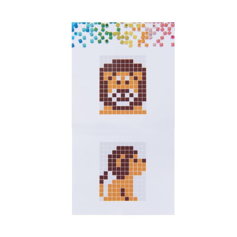 Pixel kľúčenka lev