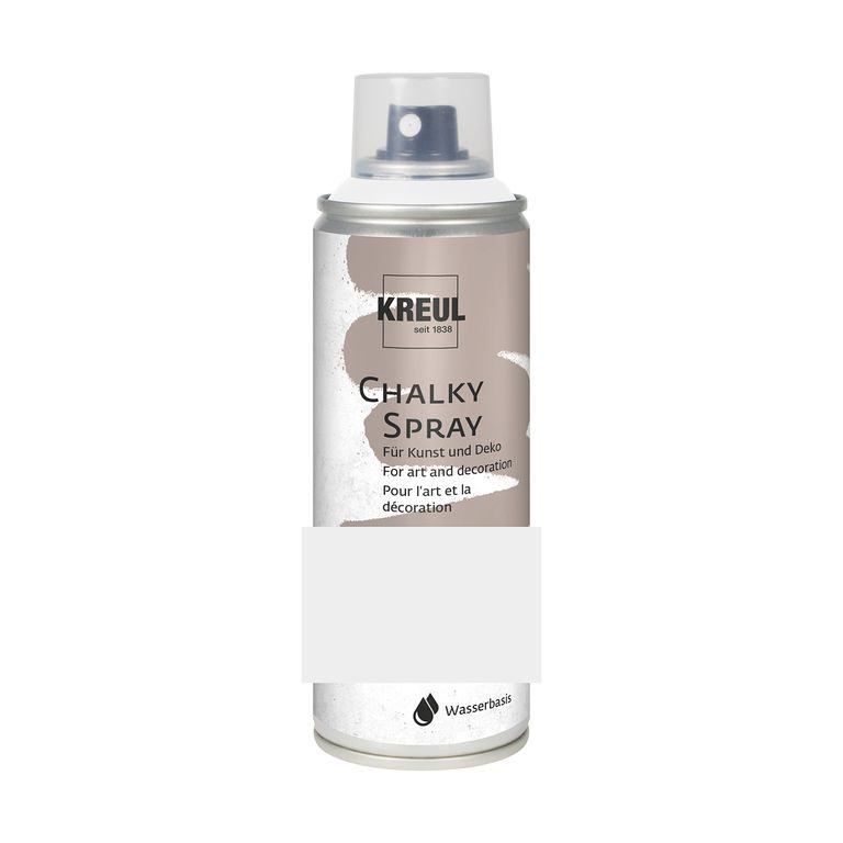 Chalk spray paint 200ml snowy white