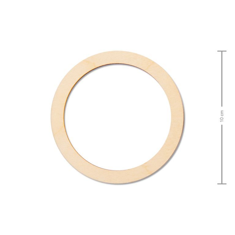 Dřevěný výřez kruh 10cm