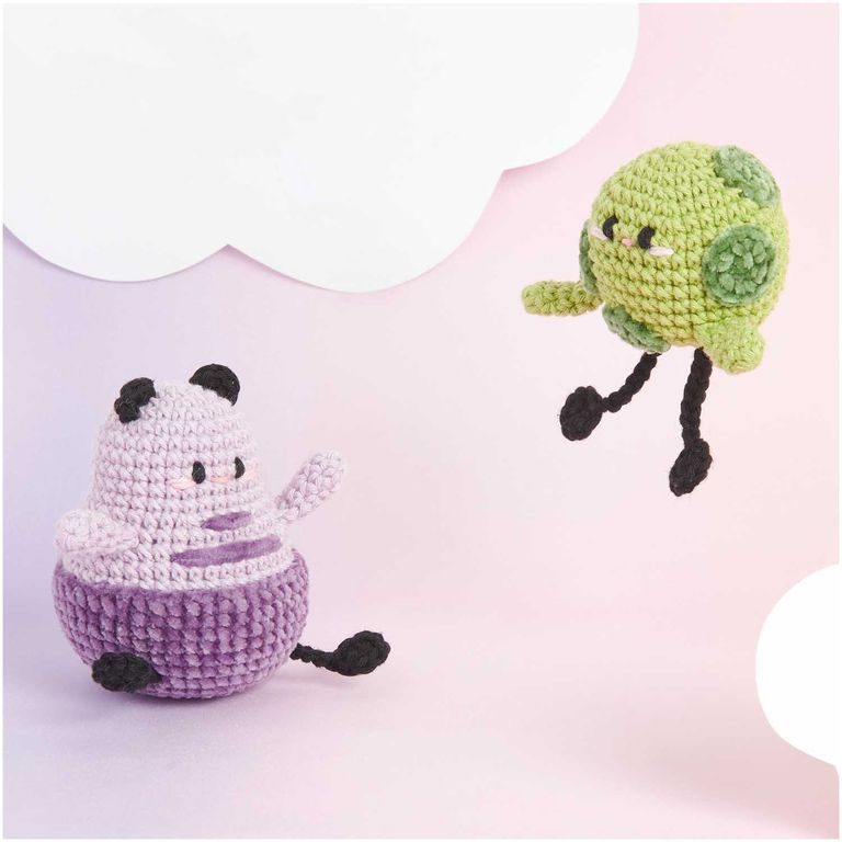 Bavlnená háčkovacia priadza Ricorumi dk odtieň 047 pistáciová