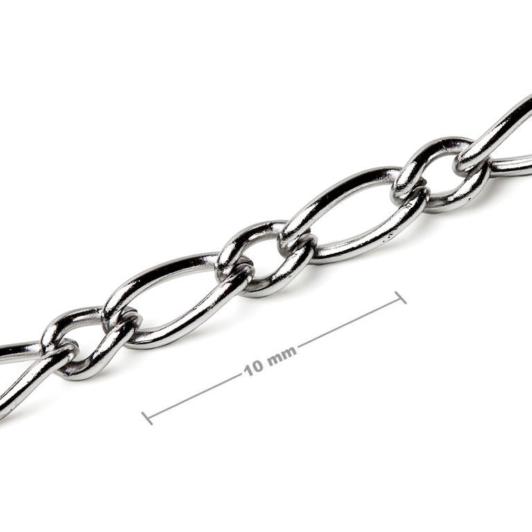 Stainless steel unfinished jewellery chain No.6