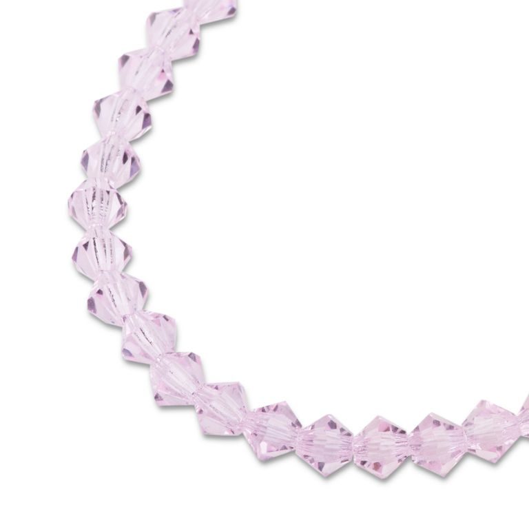 Preciosa MC bead Rondelle 6mm Pink Sapphire