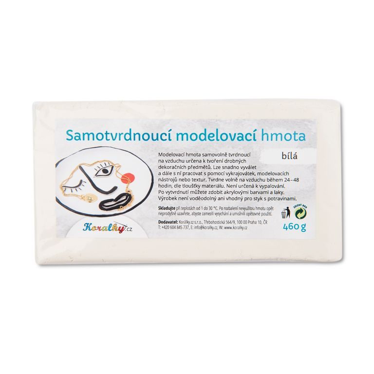 Samotvrdnúca hmota 460g biela