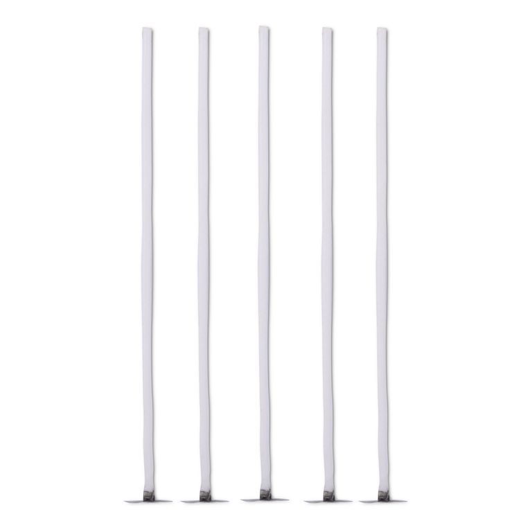 Knoty 15 cm s držákem impregnované pro všechny druhy vosků do svíček ø8-10 cm splétané