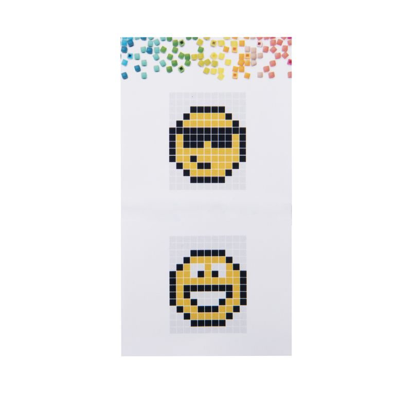 Breloc Pixel smiley