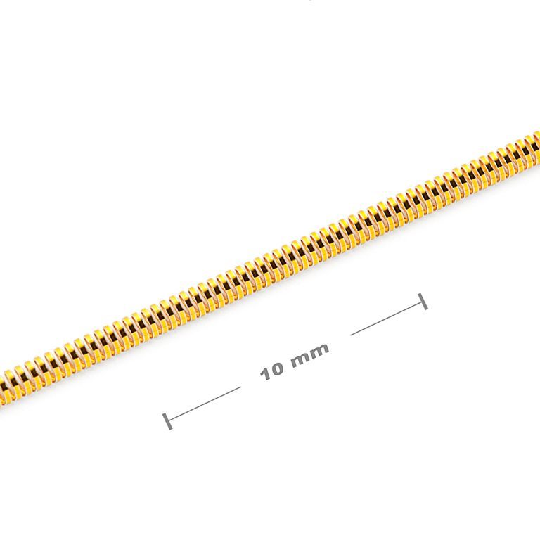 Ochranná dutinka French wire 1,1mm vo farbe zlata