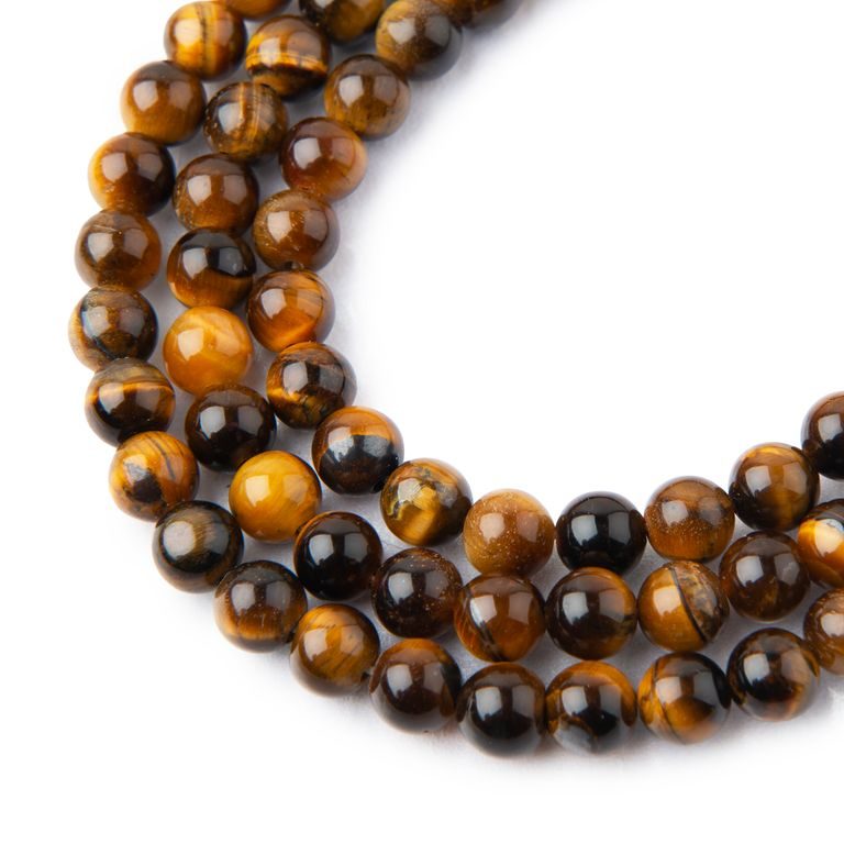 Tiger Eye A beads 6mm