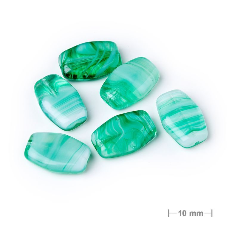 Glass pressed beads No.364