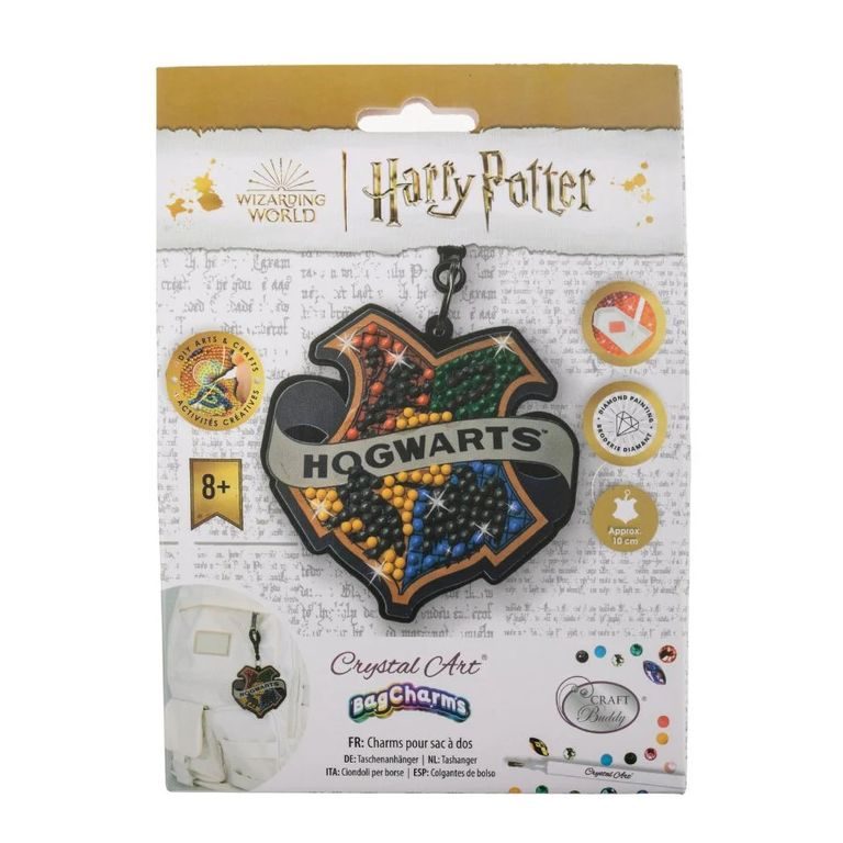 Diamond painting Hogwarts Crest Pendant