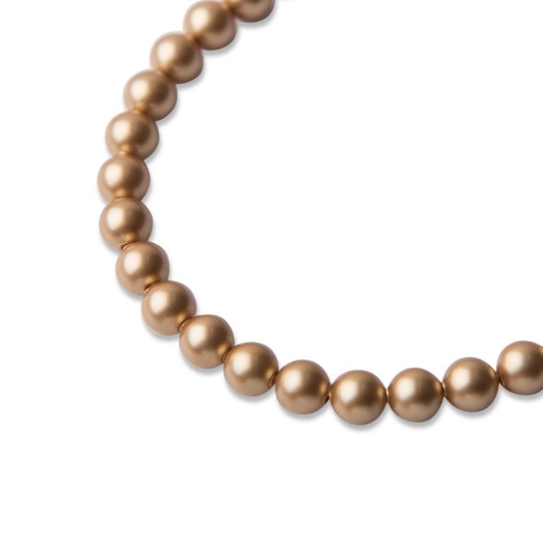 SWAROVSKI 5810 4 mm Vintage Gold Pearl