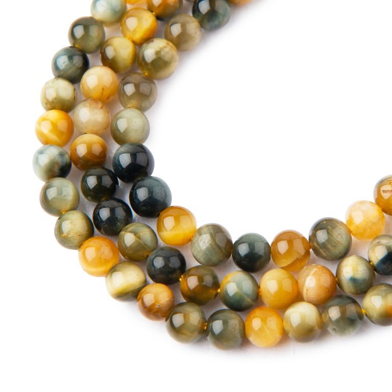 Dreamy Tiger Eye AA beads 6mm