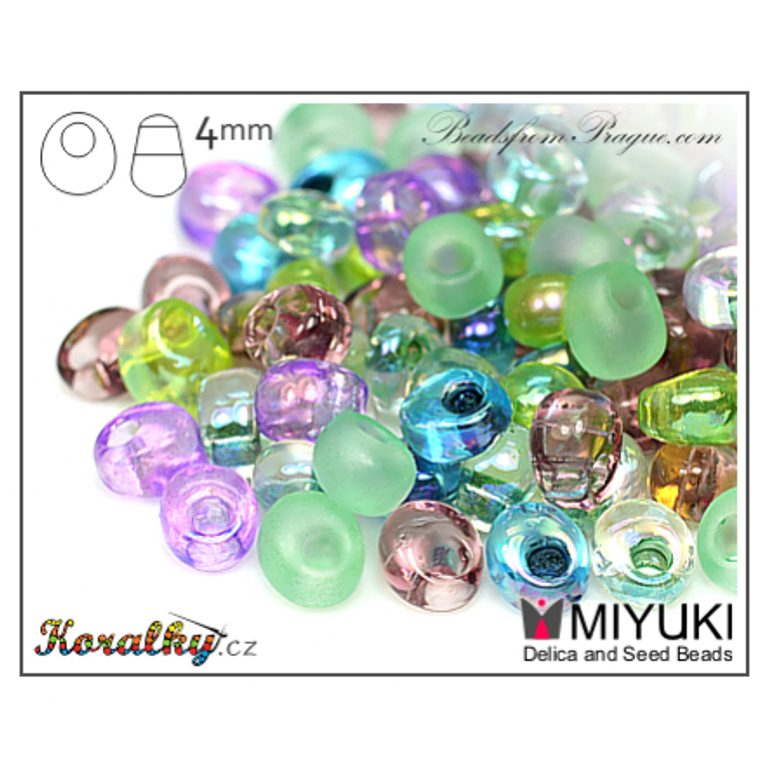 Miyuki Magatama Mix 4 mm (MAMIX-21) č.245