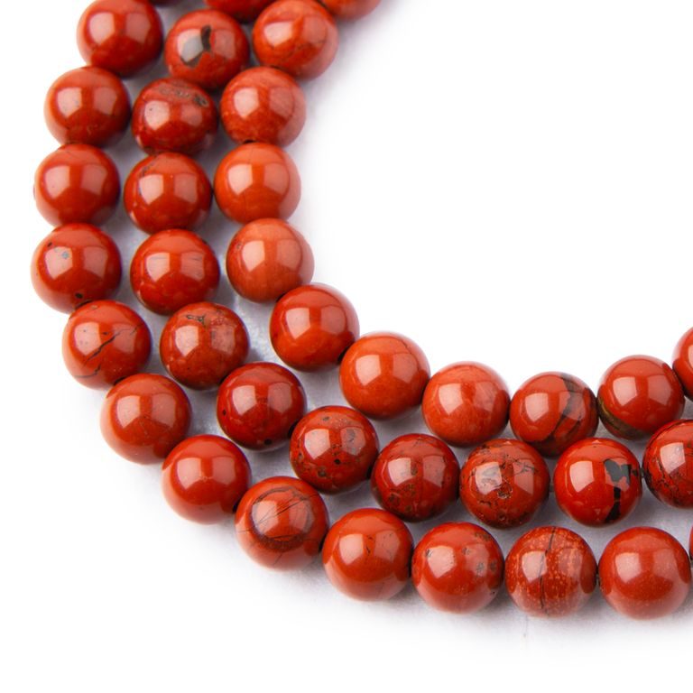 Red Jasper AA beads 8mm