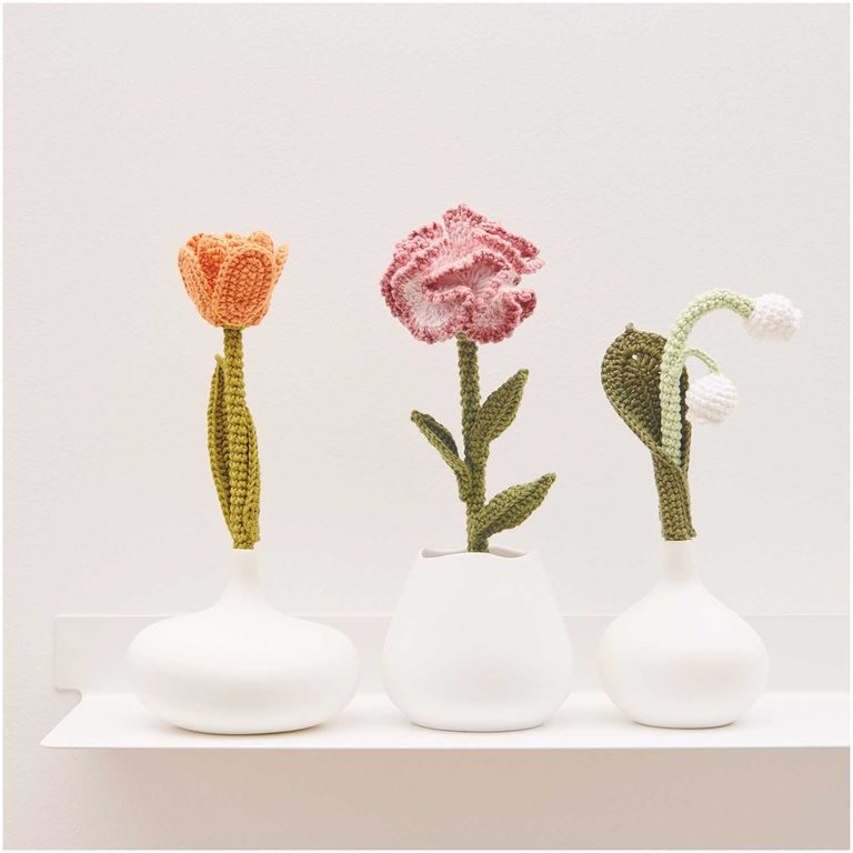 Cotton crochet yarn Ricorumi dk shade 077 pea