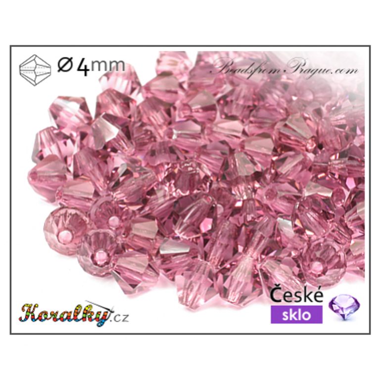 Czech crystal bicone beads 4mm No.82