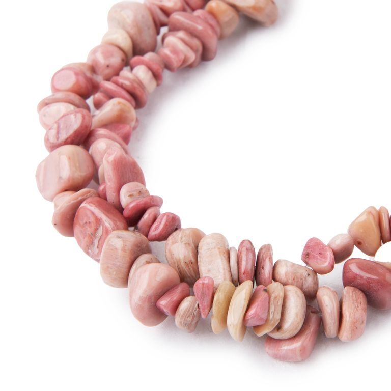 Rhodonite crystal chips 80cm