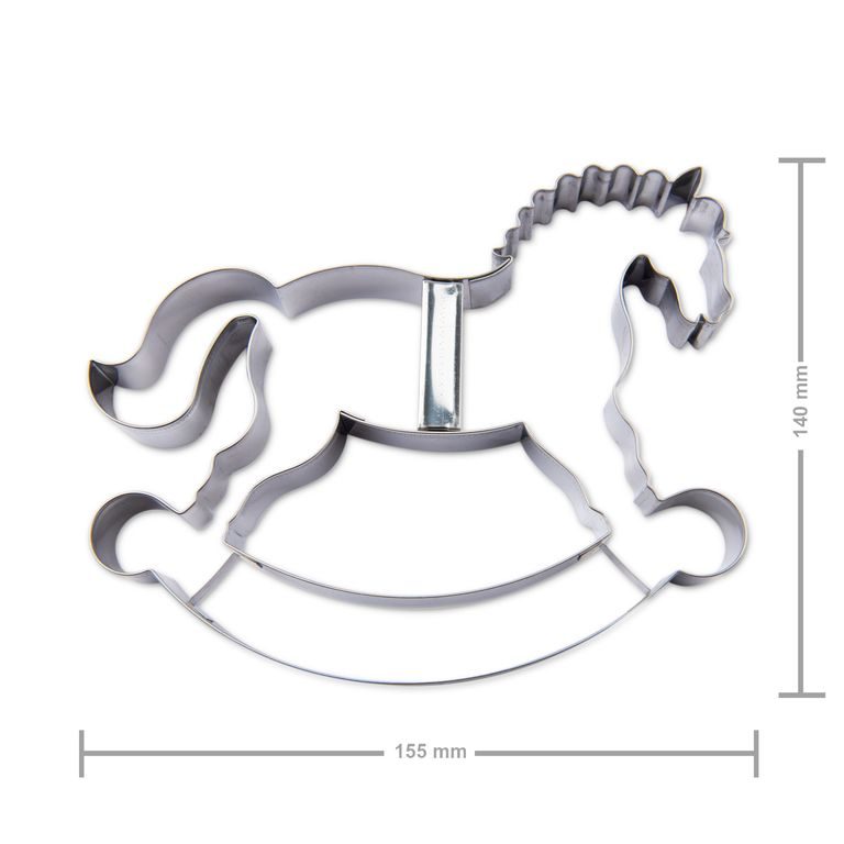 Cutter rocking horse 155x140mm