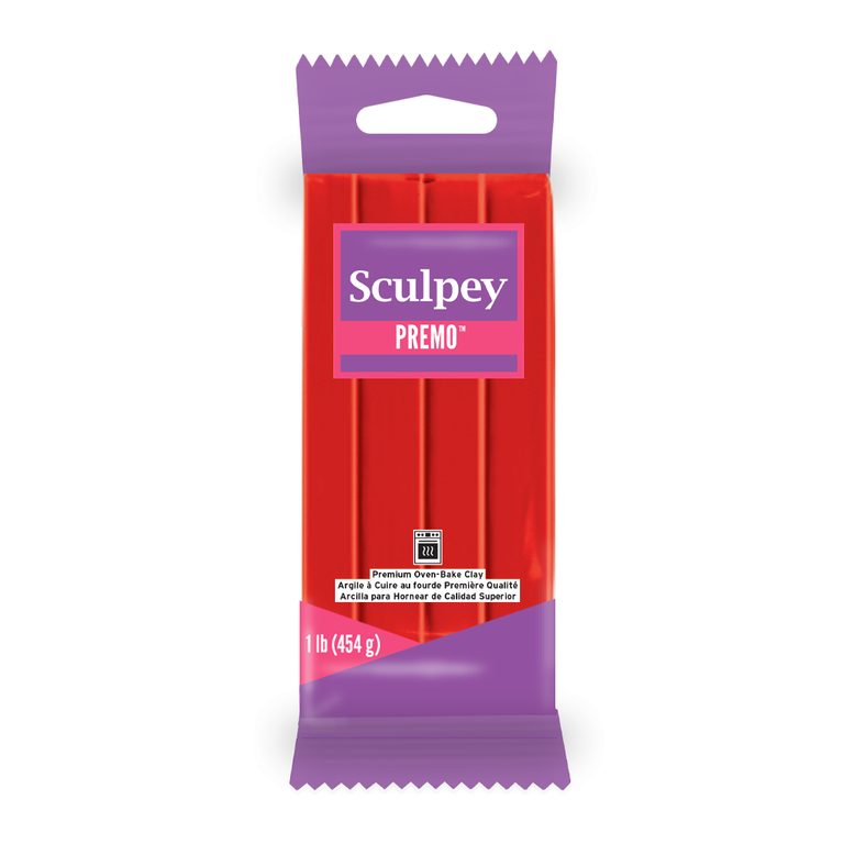 Sculpey PREMO 454g cadmium red