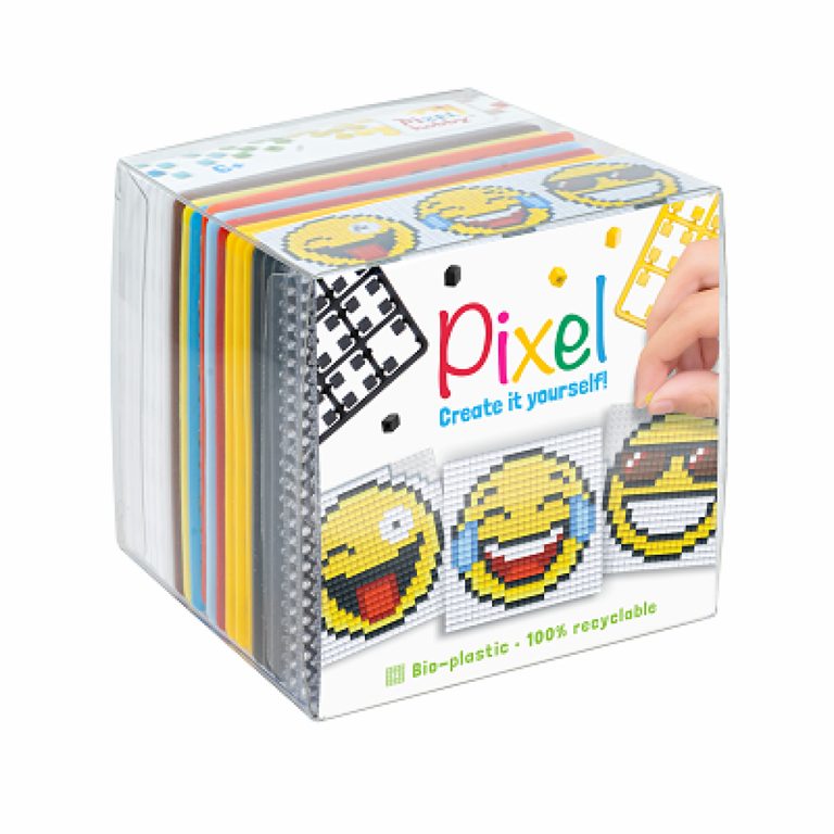 PIXEL set cub Smileys 3buc
