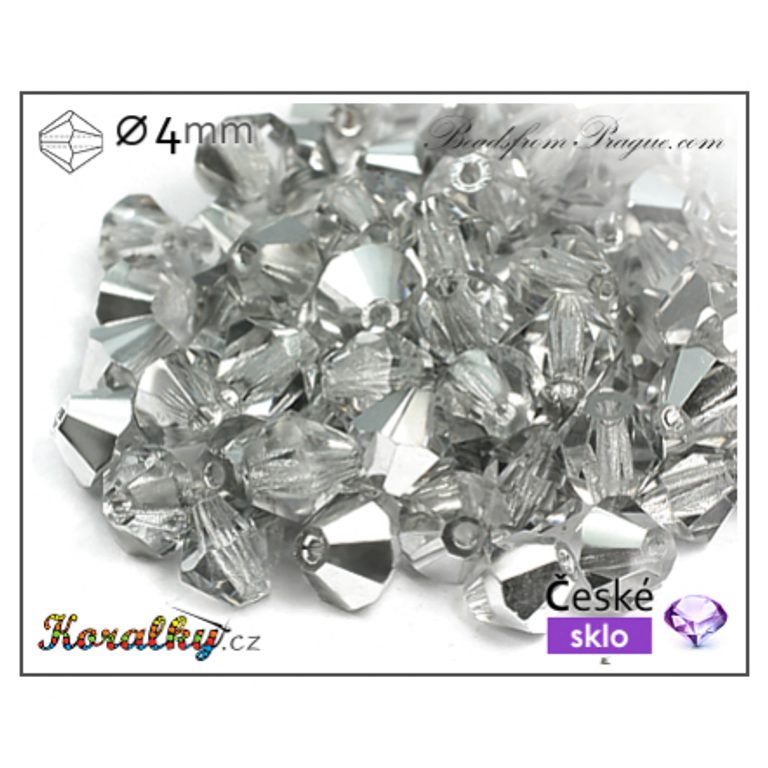 Czech crystal bicone beads 4mm No.103