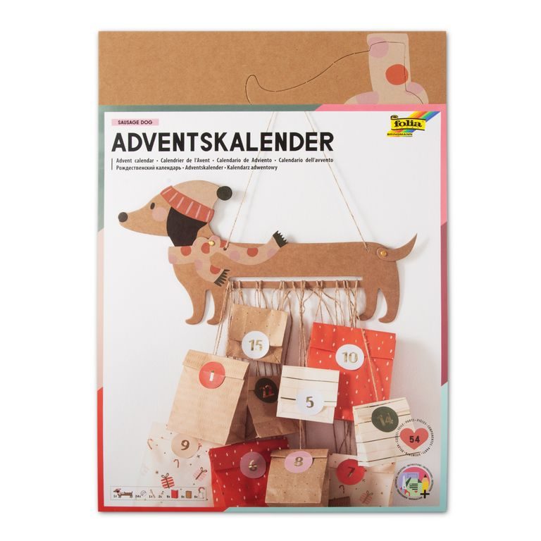 Advent calendar kit dachshund