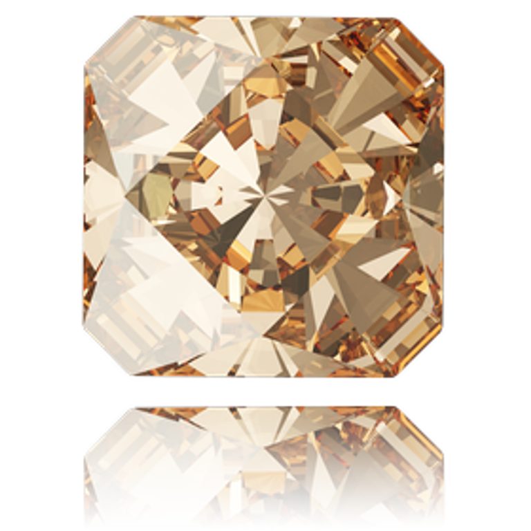 SWAROVSKI 4499 10 mm Crystal Golden Shadow F