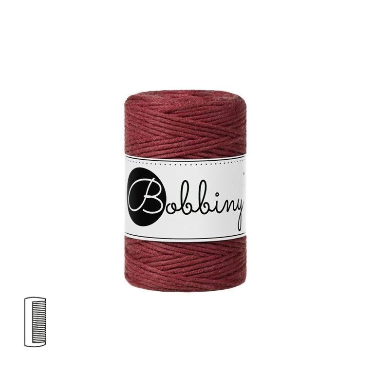 Bobbiny Macramé Cord Baby 1.5mm Wild Rose